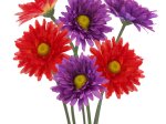 Dirbtinė gėlė gerbera NOVELLY HOME FP-3290/GA/V, violetinės sp., aukštis - 59 cm