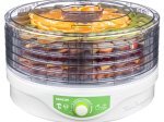 Vaisių džiovintuvas SENCOR SFD 2105 WH, 250 W, tūris 3 l, 5 padėklai, skersmuo 33 cm
