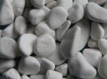 Dekoratyviniai akmenukai, balti, A, frakcija 20-40 mm, 20kg