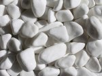 Dekoratyviniai akmenukai, balti, frakcija 15-25 mm, 20 kg