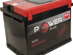 Akumuliatorius POWER PLUS, 12 V, 60 Ah, 480 A, EN, 242 x 175 x 190 mm, starterinis, rūgštinis
