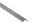 PVC kampinis apdailos profilis CEZAR Nr.119, spl. uosis, 20x20x2750 mm, 673610