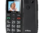 Mobilusis telefonas Artfone C1+, baterijos talpa 1400 mAh, 1.8" ekranas, senjorų telefonas, Dual SIM, palaiko microSD, 2G, 