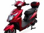 Elektrinis motoroleris EKOMOTO Z1000, raudonas, 20 Ah švino baterija