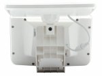 LED prožektorius TOPE Vista, įkr. saulės elementais, 10 W, su mikrobangų jud. davikliu, 1200 lm, 4000K, IP54, 50.000 val., baltos sp., 290x178x140mm