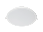 Montuojamas šviestuvas panelė PHILIPS Meson, įleidžiama, LED 23,5 W, 4000 K, 2550 lm, apvali, baltos sp., 215 mm skersmens