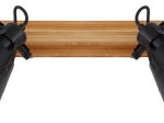 Kryptinis šviestuvas GLOBO Gunther, E27, 2 x 60W, 230V, juodos, aukso sp., 380x240 mm