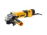 Elektrinis kampinis šlifuoklis DEWALT DWE4257-QS, galia 1500 W, 125 mm, švelnus startas, reguliuojamos apsukos