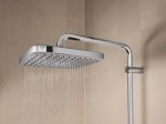 Dušo komplektas GROHE VITALIO COMFORT 250, su termostatiniu maišytuvu, 250mm lietaus galva ir 2-jų srovių 110mm dušeliu, chromas,  26696001