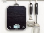 Virtuvinės svarstyklės TEFAL Optiss Ardoise, juodos sp.