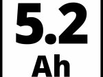 Akumuliatoriaus ir kroviklio komplektas EINHELL PXC, 5,2 Ah, komplekte 1 x 5,2 Ah talpos akumuliatorius ir kroviklis, dulkėms, korozijai ir mechaniniams pažeidimams atsparus korpusas