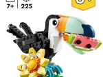 Konstruktorius LEGO Creator 3in1, laukiniai gyvūnai: atogrąžų tukanas