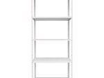 Sandėliavimo lentyna AR SHELVING Arakit, metalinė, 5 lentynos, 170 x 75 x 30 cm, balta sp.