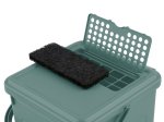 Komposto kibiras ROTHO Bio, 8 l, su filtru, tamsiai žalios sp.