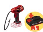 Akumuliatorinis oro kompresorius EINHELL CE-CC 18 Li-Solo, 18 V, maksimalus darbinis slėgis 11 bar, be akumuliatorių ir kroviklio