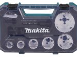 Bimetalinių gręžimo karūnų rinkinys MAKITA HSS Bi-Metal , 6-dydžiai (20,25,32,40,51,65)