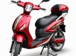 Elektrinis motoroleris EKOMOTO SKY, raudonas, 20 Ah ličio baterija