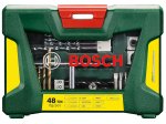 Grąžtų ir sukimo antgalių rinkinys BOSCH V-Line, 48 dalių