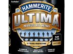 Metalo dažai HAMMERITE ULTIMA MATT BLACK, 2,2L