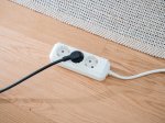 Ilgiklis BRENNENSTUHL Eco-Line, 3 lizd., 1,5m, su įž., be jungiklio, 3x1,5, baltos sp., 1158610015