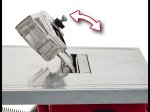 Išilginio pjovimo staklės EINHELL TC-TS 200, maks. galia 800 W, maks. pjovimo aukštis 45 mm, diskas d-200 mm