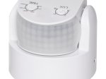 Judesio jutiklis EMOS G1240, IP65, 180 laispsnių, 12 m, 1200 W, 230 V, 10 s - 15 min., PIR jutiklis, jautrumas <3Lux, baltos spalvos, 75 x 65 x 65 mm