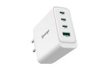 Telefono ir nešiojamo kompiuterio įkroviklis SPONGE 4 Port Laptop Charger C4, 100 W, 3xUSB‑C ir 1xUSB‑A, GaN TÜV sertifikatas