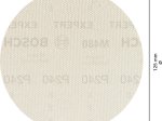 Šlifavimo tinklelis BOSCH, M 480, 125 mm, G240, 5 vnt.