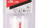 Bimetalinė gręžimo karūna MAKITA HSS Bi-Metal, 38 mm