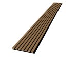MDF akustinė dailylentė WAKSLINE, spl. moka ąžuolas, 2800x285x18 mm