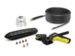 Lietvamzdžių ir vamzdynų valymo rinkinys KARCHER, 20 m (2.642-240.0)