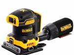 Vibracinis šlifuoklis DEWALT DCW200N, 18 V, padas 115x115 mm, be akumuliatorių ir kroviklio