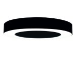 Pakabinamas LED šviestuvas TOPE, 36W, 3000-6500K, 230V, 3240lm, IP40, 60 cm skersmuo, juodos spalvos