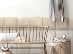 Sienų plokštė PUFFIN Simple Pk, spl. KA02, 300x300x37 mm, dekoratyvinė, tekstilinė