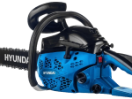 Benzininis grandininis pjūklas HYUNDAI X4118, variklis 41 cm3, 2,0 kW, pjovimo juosta 45 cm, svoris 4,5 kg