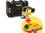 Akumuliatorinis siaurapjūklis DEWALT DCS334NT-XJ, 18 V, be akumuliatorių ir kroviklio, lagamine