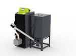 Granulinis, kombinuotas šildymo katilas ANTARA"Smart Sigma 20 N, 20 kW, 5-ta klasė