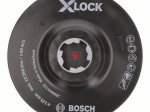 Šlifavimo padas "Velcro" tipo lapeliams BOSCH X-Lock, 125 mm