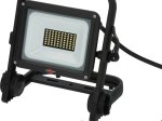 LED prožektorius BRENNENSTUHL Jaro 4060 M, 30 W, 3450 lm, 6500 K, 220-240 V, IP65, IK08, laido ilgis 3m, pastatomas, juodos sp.