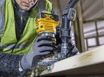 Akumuliatorinė freza DEWALT DCW600N-XJ, 18 V, 8 mm, be akumuliatorių ir kroviklio