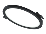 Montuojamas šviestuvas panelė TOPE Split, 16W, 1168lm, 4000K, IP44, apvali, įleidžiama, juodos sp.