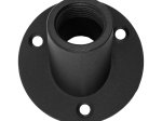 Dekoratyvinis flanšas RUSTICLINE, 3/4", 60°,d-70 mm, RT-65, juodos sp.