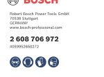Universalus grąžtas BOSCH PRO, šešiakampiu kotu, 5 x 50 x 100 mm