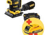 Akumuliatorinis vibracinis šlifuoklis DEWALT DCW200NT-XJ, 140x115 18 V, be akumuliatorių ir kroviklio, dėžėje