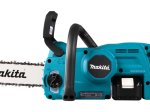 Akumuliatorinis grandininis pjūklas MAKITA DUC307Z, 18 V, juostos ilgis 30 cm, bešepetėlis variklis. Be akumuliatorių ir pakrovėjo.
