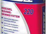 Armavimo ir klijavimo mišinys KREISEL Warme-Dammsystem 220, putų polistirenui ir akmens vatai, 10kg