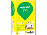 Plonasluoksnis tinko mišinys WEBER T-1, rankinis, 25 kg, 1001301
