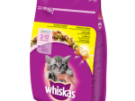 Sausas kačiukų ėdalas WHISKAS Junior, su vištiena ir daržovėmis, 300g