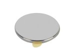 Magnetas FIX-O-MOLL, diskas, klijuojamas, D19mm, 4vnt, sidabro sp.