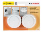 Padukai FIX-O-MOLL, antivibraciniai, D65mm, 4vnt., balta sp.